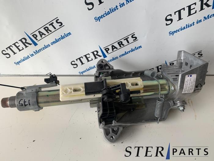 Stuurkolom compleet van een Mercedes A-Klasse, Ophalen of Verzenden, 3 maanden garantie, Gebruikt, Mercedes-Benz