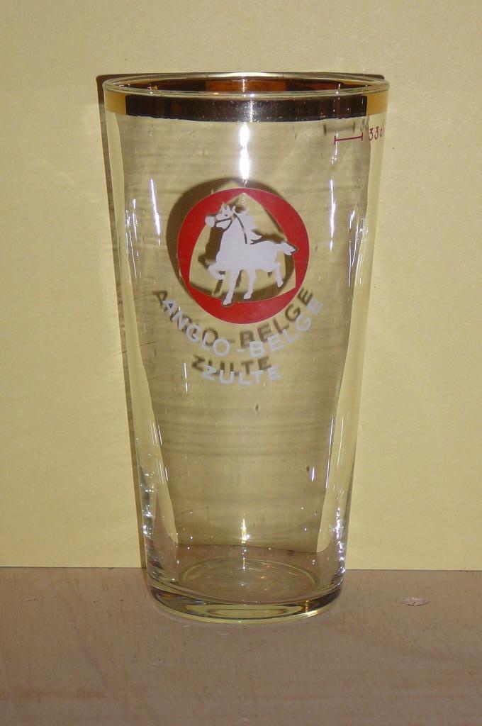 3 Verschillende bierglazen Anglo Belge Zulte, Enlèvement ou Envoi