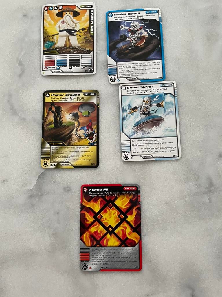 Cartes Lego Ninjago, Enlèvement ou Envoi, Lego