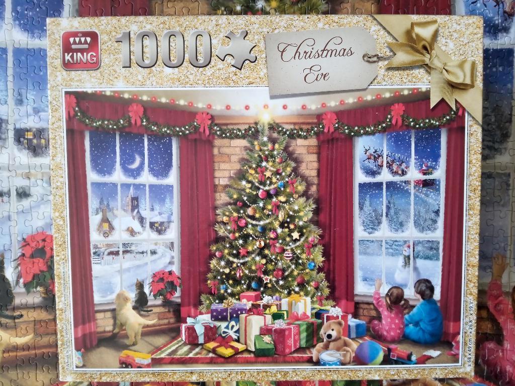 puzzel 1000st-King-Christmas Eve, Enlèvement ou Envoi, 500 à 1500 pièces, Puzzle