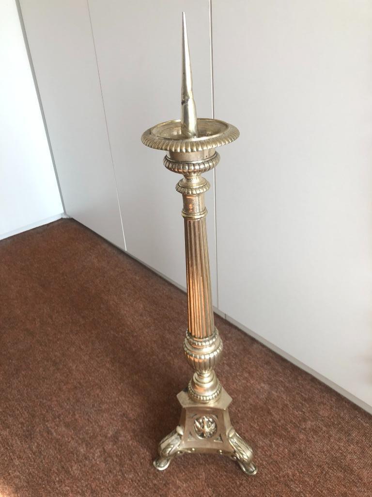 kandelaar zilver, Antiek en Kunst, Ophalen, Zilver