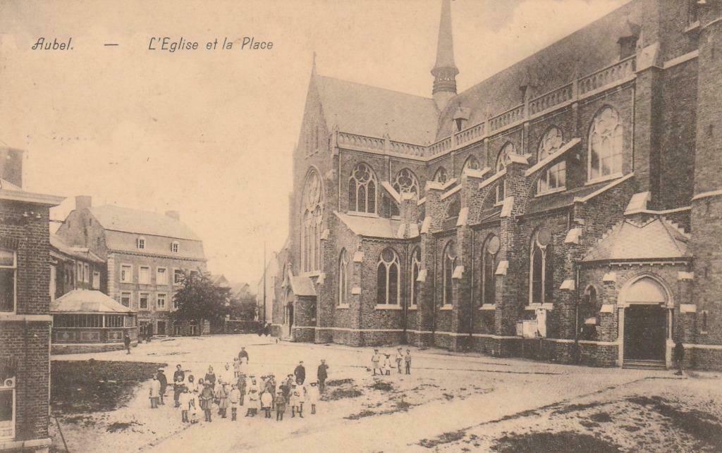 Aubel, Enlèvement ou Envoi, 1920 à 1940, Affranchie, Liège