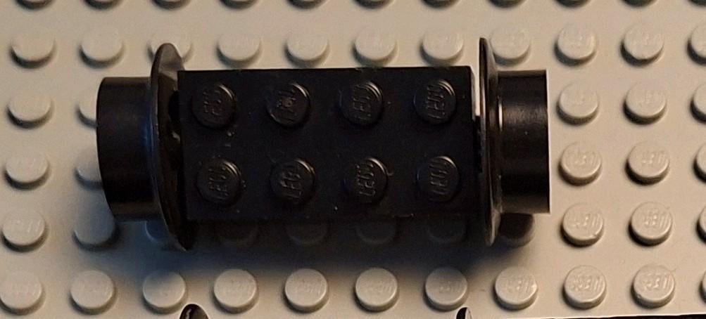 Lego 7x  trein wiel ( Spoked Small ) 4180c01, Ophalen of Verzenden, Zo goed als nieuw, Losse stenen, Lego