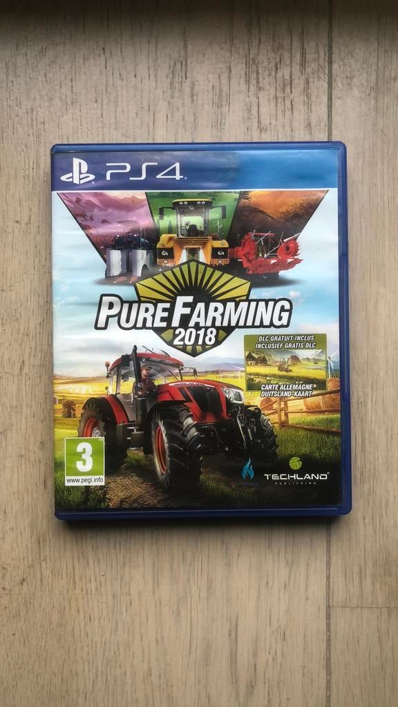 Pure Farming 18 (PS4), Enlèvement, À partir de 3 ans