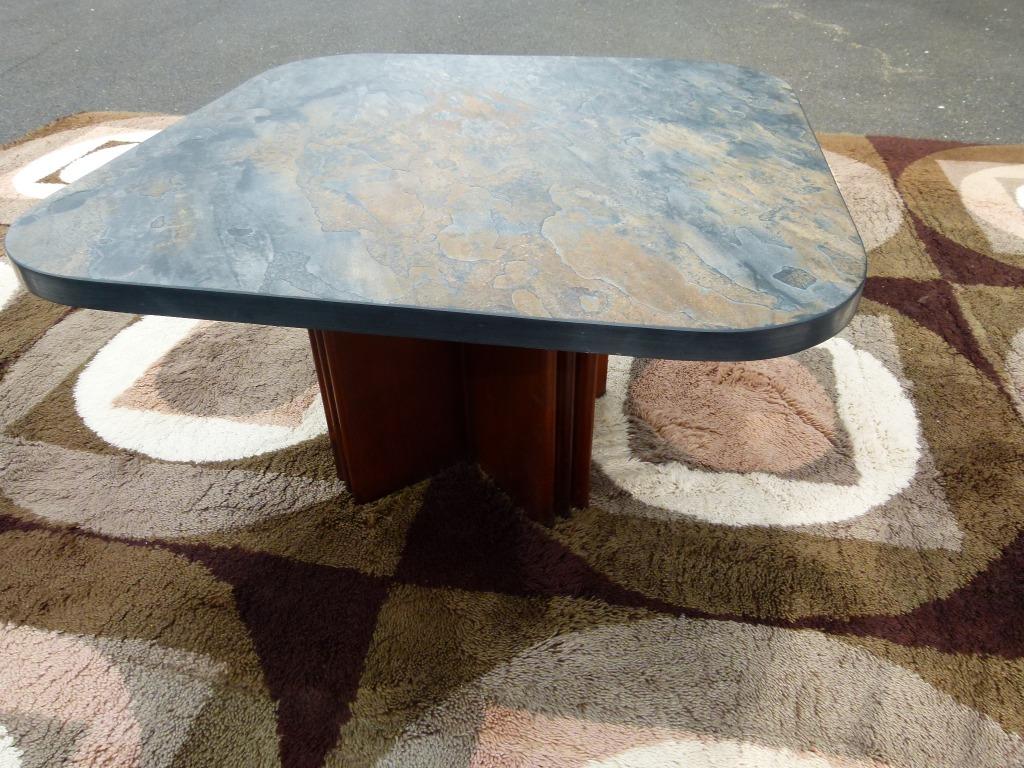 vintage salontafel Heinz Lilienthal brutalist mid-century, Huis en Inrichting, Ophalen, Overige materialen, 50 tot 100 cm, Designer brutalist