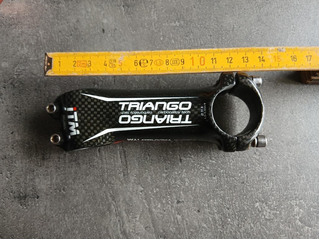 Stuurpen ALU-Carbon 100 mm, Fietsen en Brommers, Ophalen of Verzenden, Zo goed als nieuw