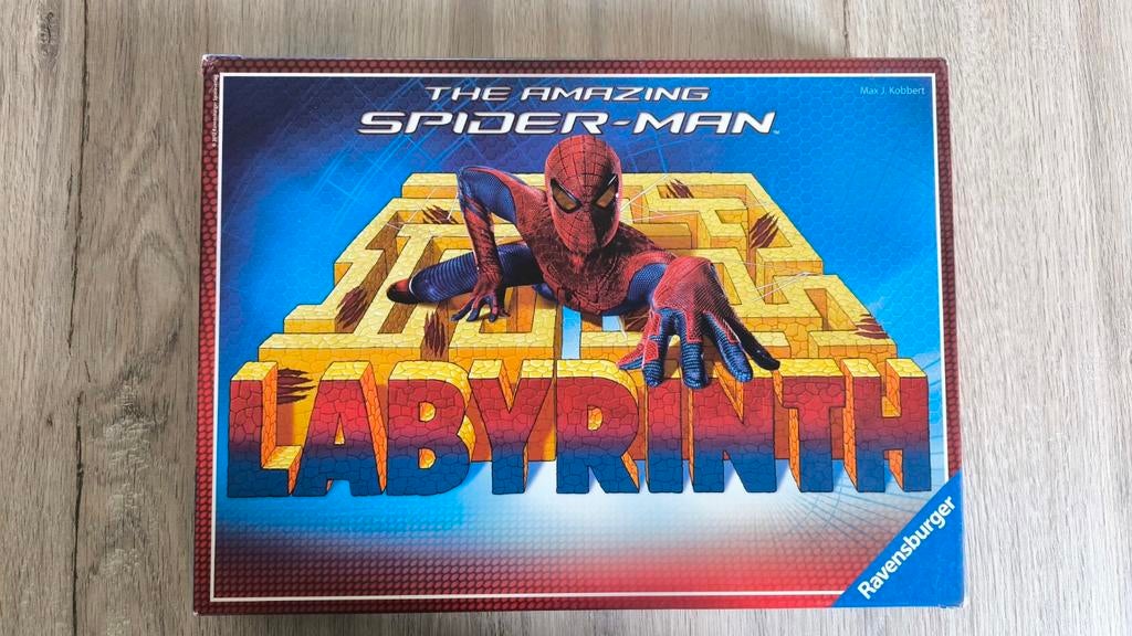 JEU DE SOCIETE LABYRINTHE SPIDER-MAN, Hobby & Loisirs créatifs, Enlèvement, Comme neuf