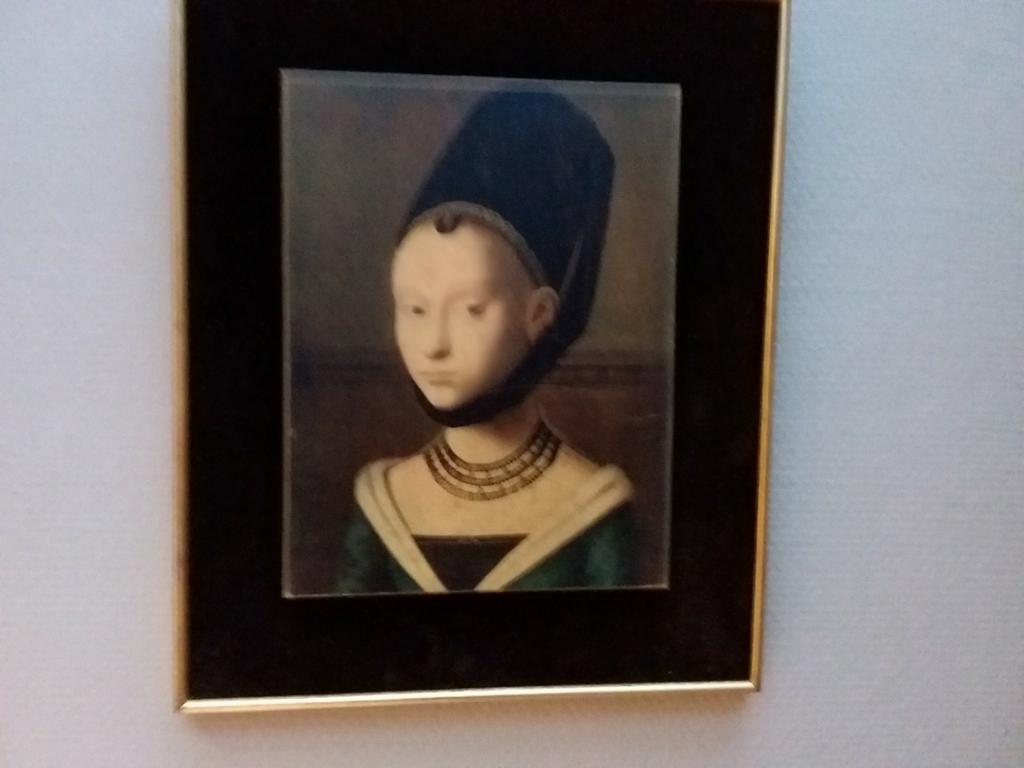 Reproduction "jeune femme" de Rogier van der Weyden, Ophalen, Gebruikt