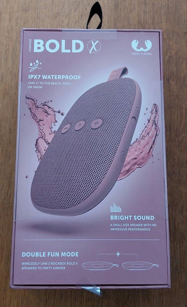 Fresh 'n Rebel Rockbox Bold X, TV, Hi-fi & Vidéo, Enceintes, Enlèvement ou Envoi, Neuf, Autres types, Autres marques