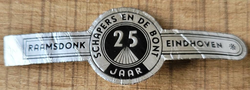 Oud sigarenbandje: Raamsdonk Eindhoven, Verzamelen, Ophalen of Verzenden, Gebruikt, Sigarenbandjes