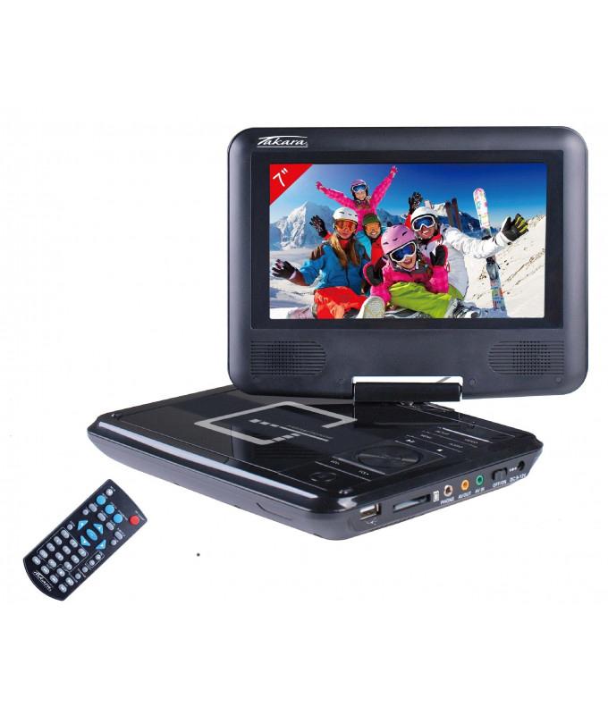 Takara Draagbare DVD Speler 2 stuks, Audio, Tv en Foto, DVD spelers, Gebruikt, Draagbaar, Ophalen, Overige merken