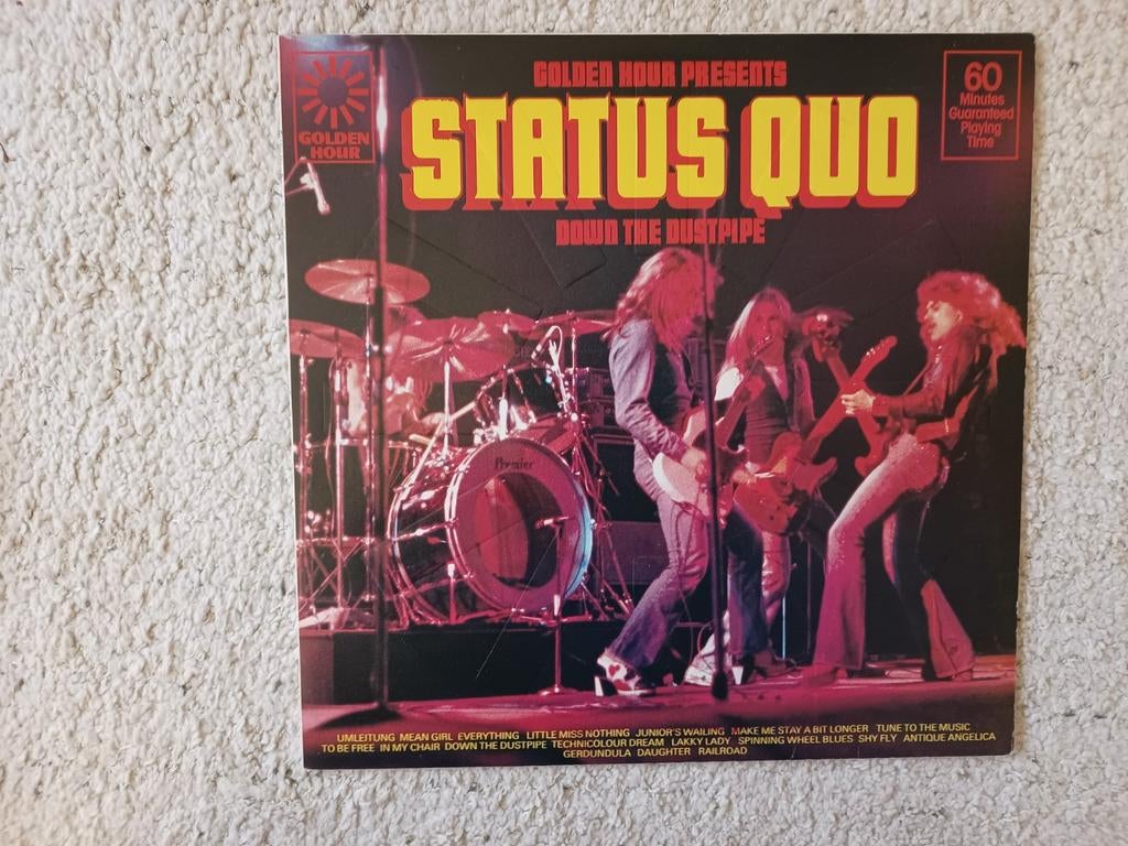 Lp Status Quo, Down the dustpipe, Ophalen of Verzenden
