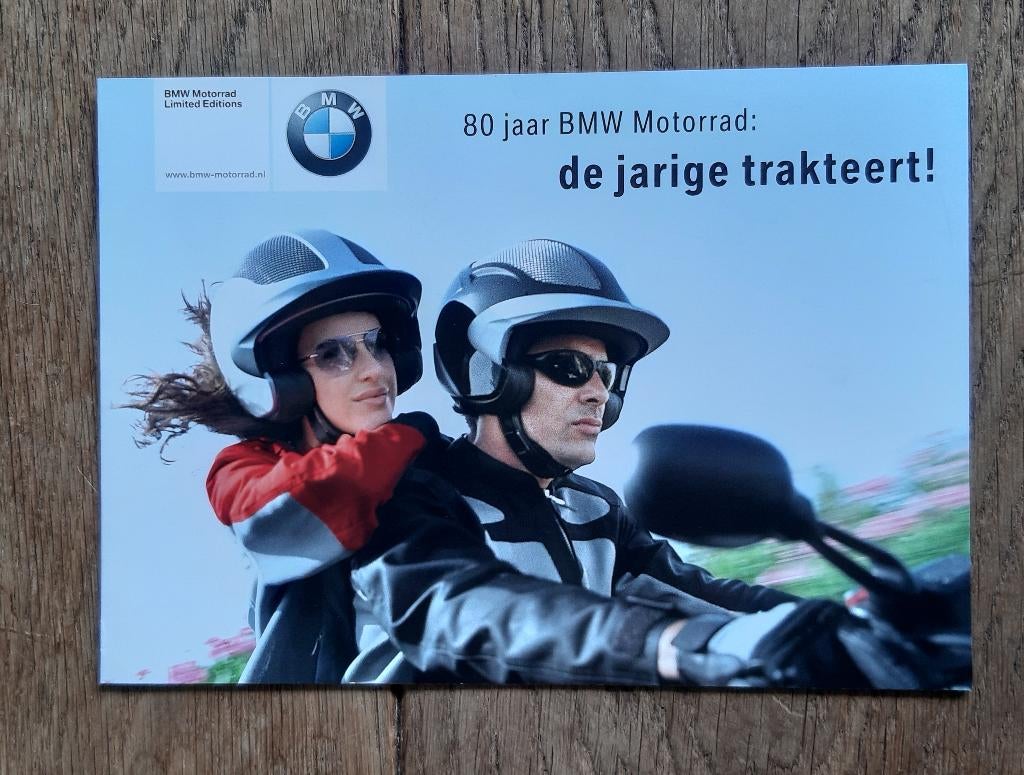 Folder 80 jaar BMW Motorrad, Motoren, Ophalen of Verzenden, BMW