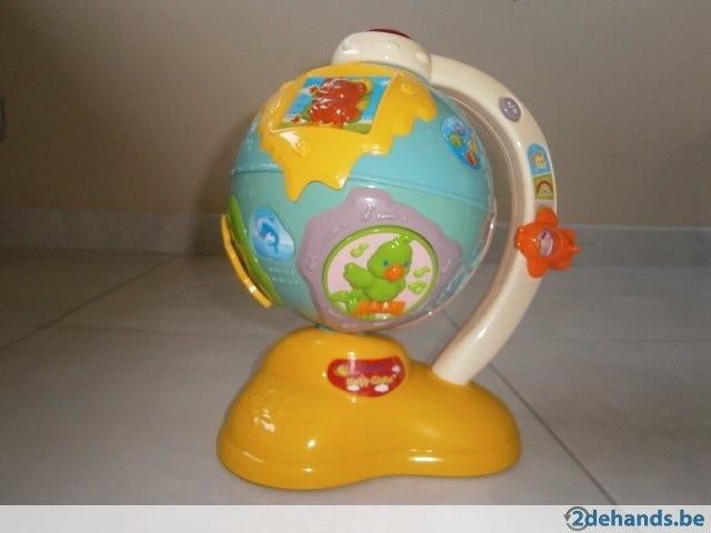 VTECH baby globe met licht en geluid, Enlèvement, Comme neuf, Autres types, Sonore