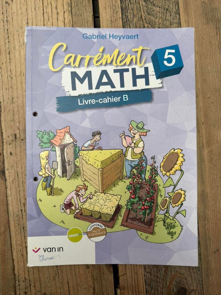 Carrément Math 5, Enlèvement ou Envoi, Comme neuf
