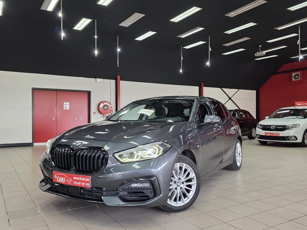 **BMW-118**BENZINE*AUTOMAAT**NAVIGATIE**GEKEURD**, Auto's, 1 Reeks, 4 cilinders, Leder en Stof, Bedrijf