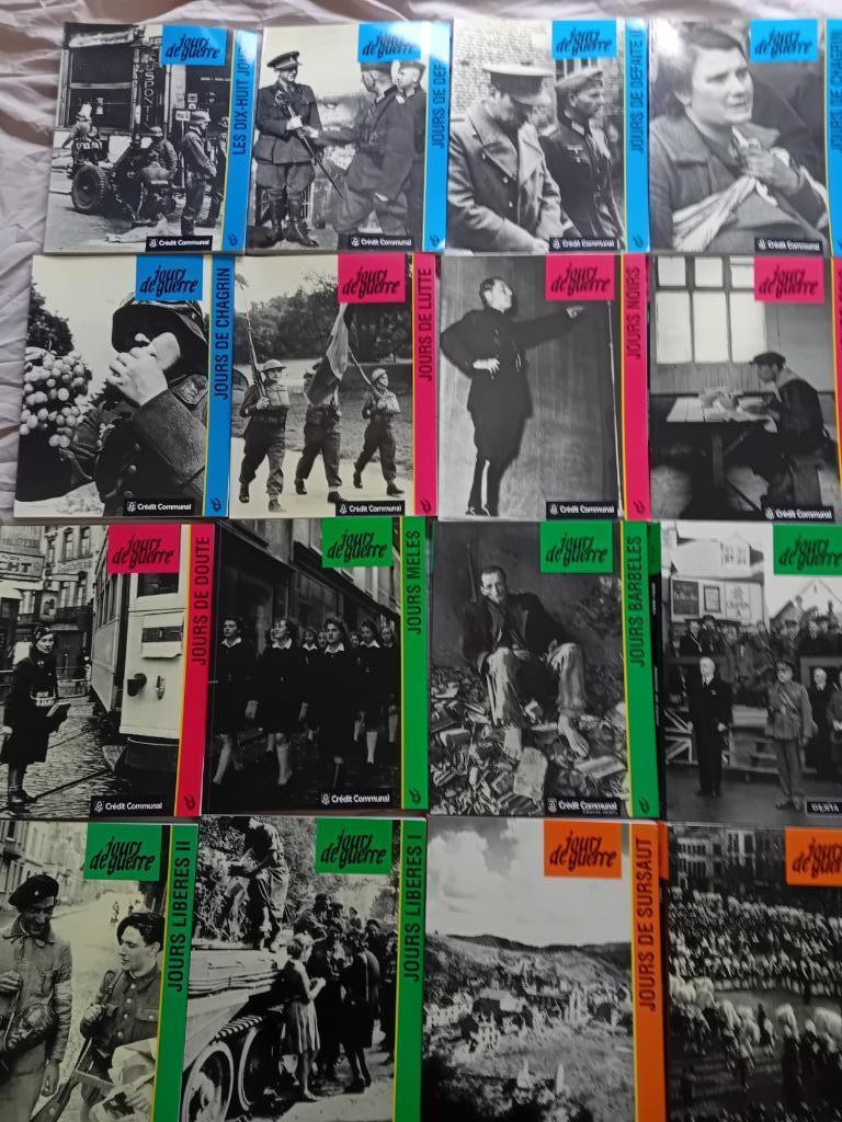 Collection Jours de guerre - Ed.CrCommunal/Dexia - n°2 à 24, Enlèvement ou Envoi, Utilisé