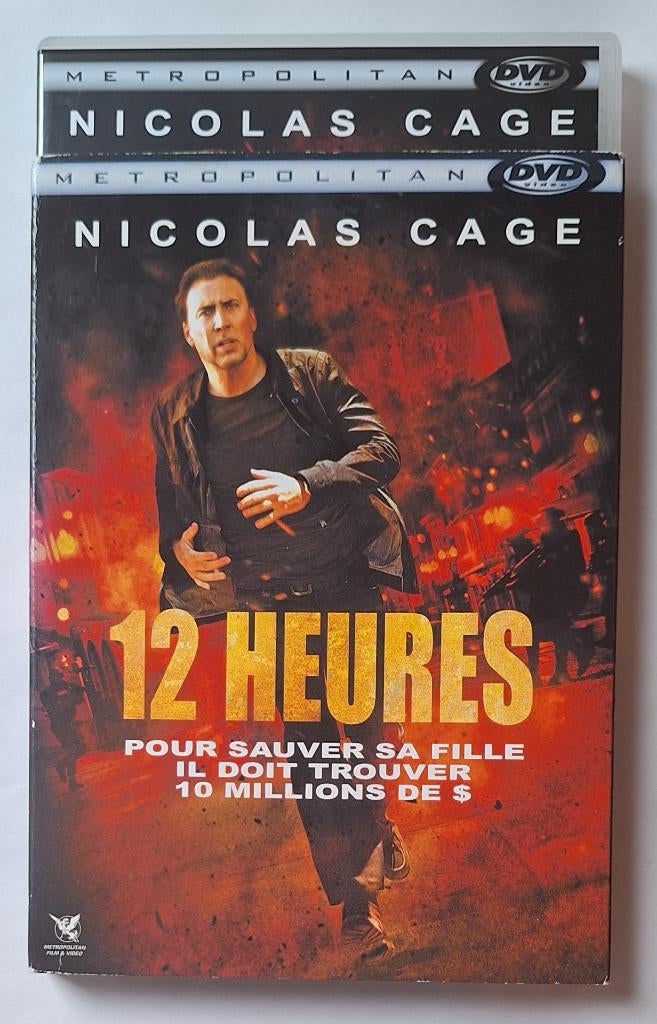 12 Heures (Nicolas Cage) comme neuf, Tous les âges, Enlèvement ou Envoi, Comme neuf