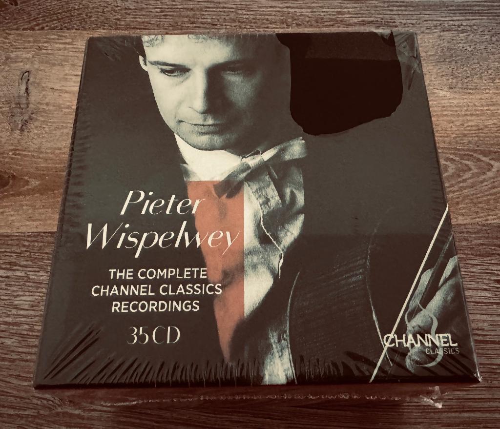 PIETER WISPELWEY- COMPLETE CHANNEL RECORDINGS (35 CD-SEALED), Enlèvement ou Envoi, Coffret, Musique de chambre, Neuf, dans son emballage
