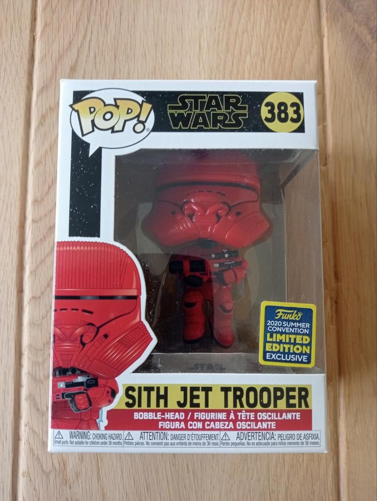 Funko pop Star Wars #383 avec Jet Trooper, été 2020, Enlèvement ou Envoi, Comme neuf