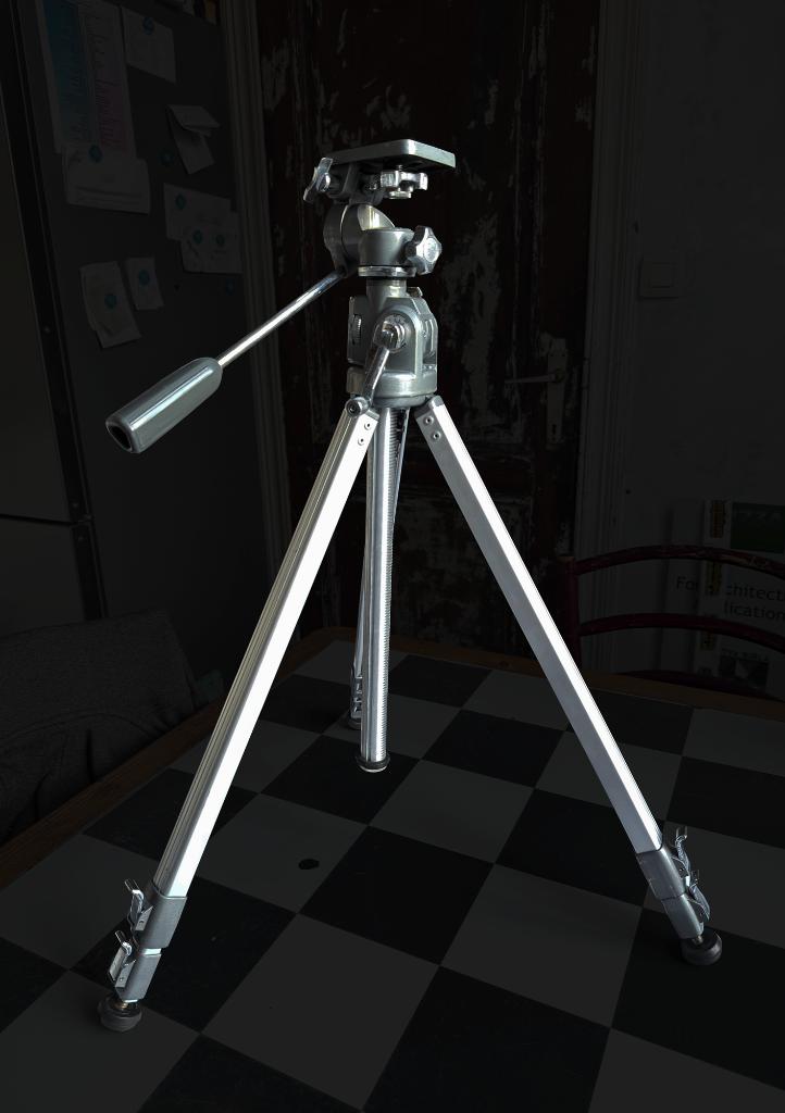 Statief Tripod Velbon VS-3, Enlèvement ou Envoi, Utilisé, 150 à 175 cm, Avec rotule