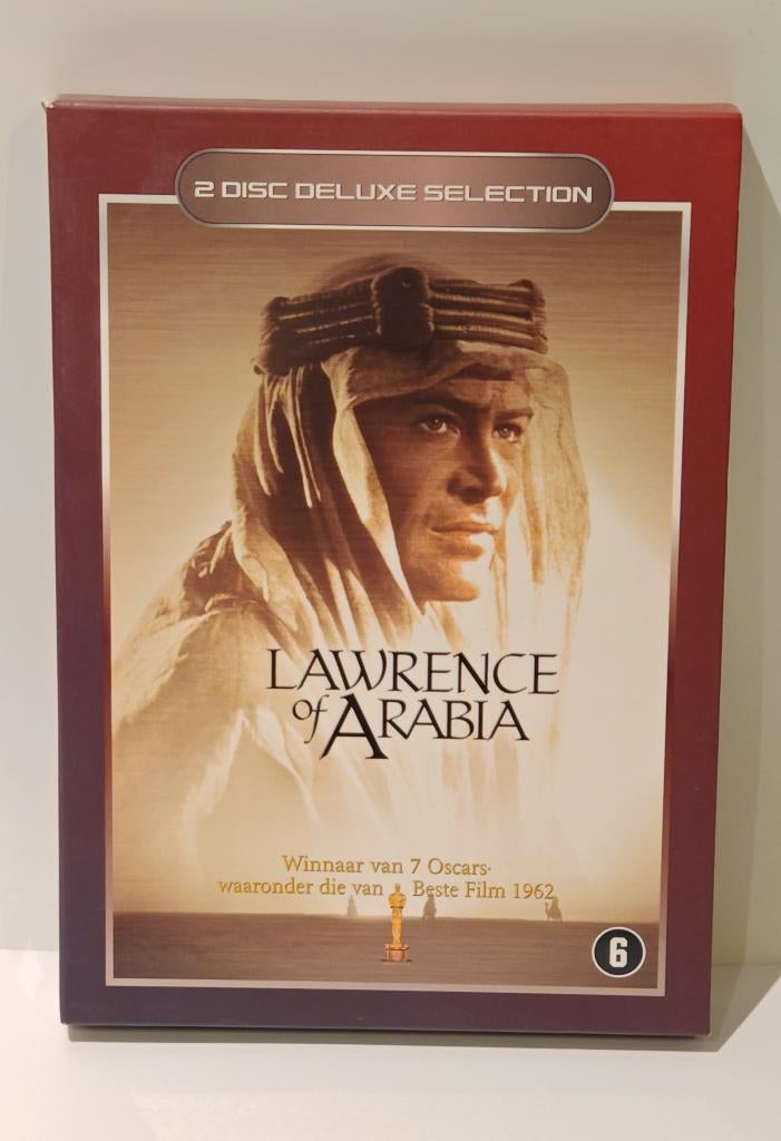 Lawrence of Arabia dvd 2 disc special edition klassieker, CD & DVD, DVD | Classiques, Comme neuf, Action et Aventure, 1960 à 1980