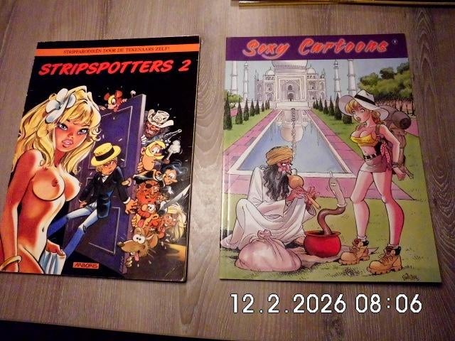 STRIP SPOTTERS 2 PIÈCES, Plusieurs BD, Enlèvement, Utilisé