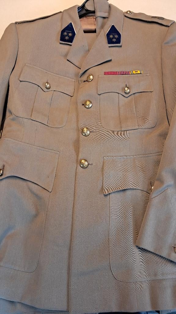 BELGIQUE - ABL - COMMANDANT TRANSMISSIONS - VETERAN 40-45, Verzamelen, Militaria | Algemeen, Ophalen of Verzenden, Landmacht, Kleding of Schoenen