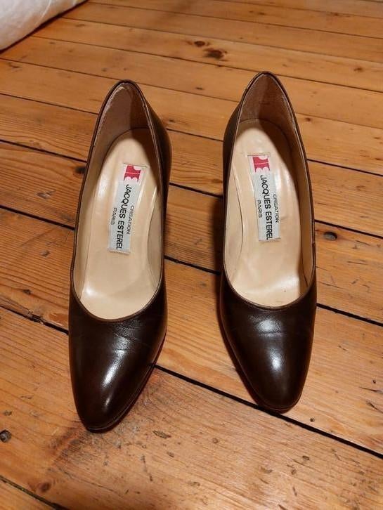 Bruine hakschoenen mt38, Ophalen of Verzenden, Zo goed als nieuw