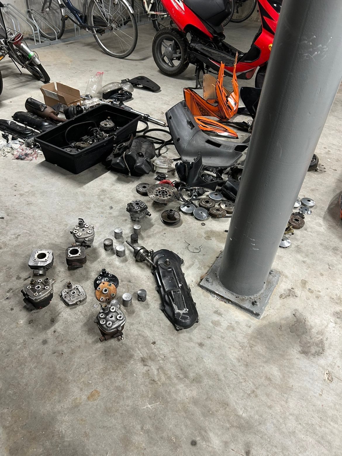 scooter, Ophalen, Gebruikt