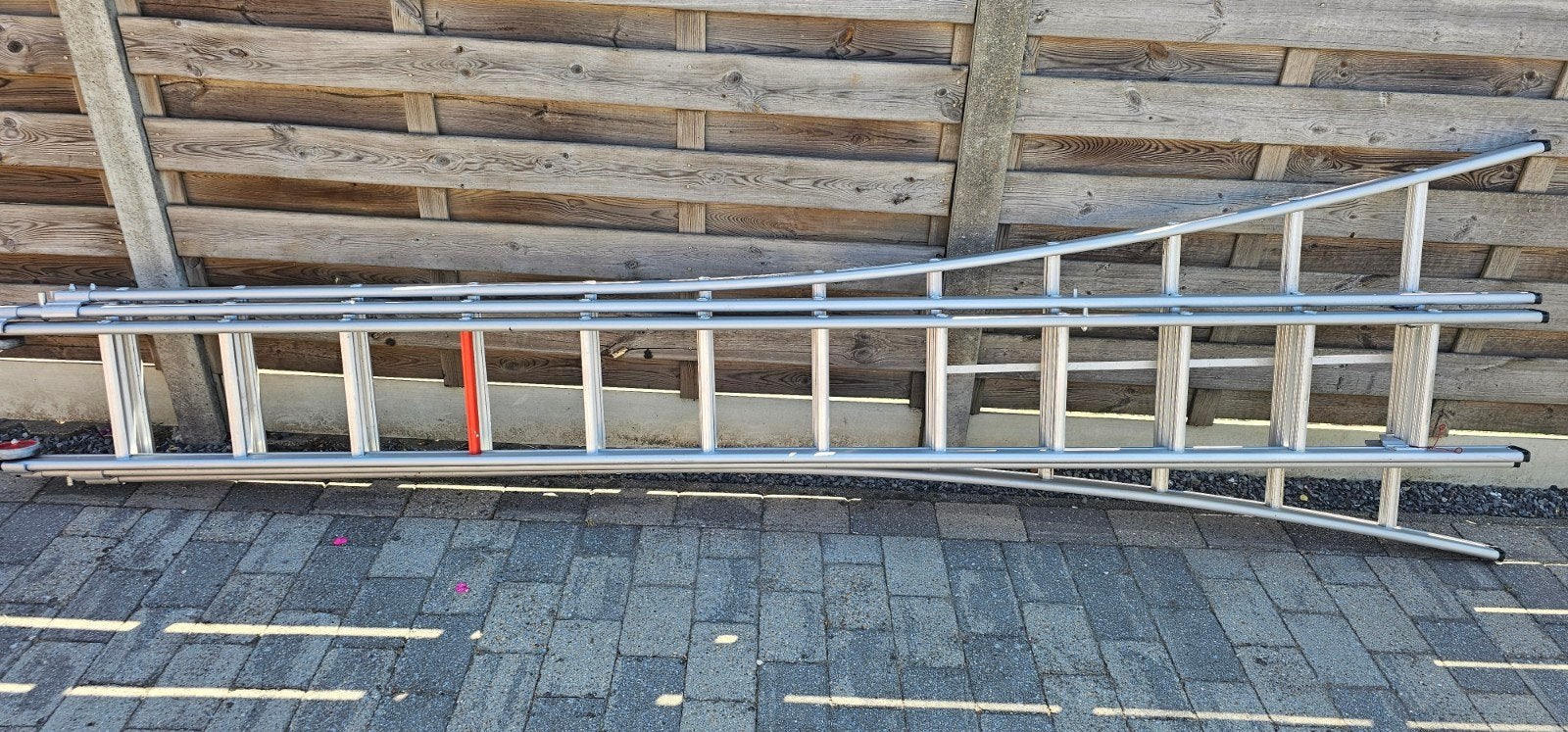 Altrex ventoux 3delige ladder te koop nieuw., Ophalen of Verzenden, Nieuw, Ladder, 4 meter of meer