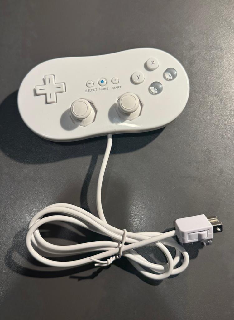 Manette classique filaire pour Nintendo Wii (blanche), Consoles de jeu & Jeux vidéo, Enlèvement ou Envoi, Neuf, Wii