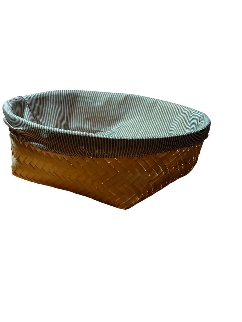 Panier décoratif 22cm H 8cm, Maison & Meubles, Enlèvement, Comme neuf, Panier