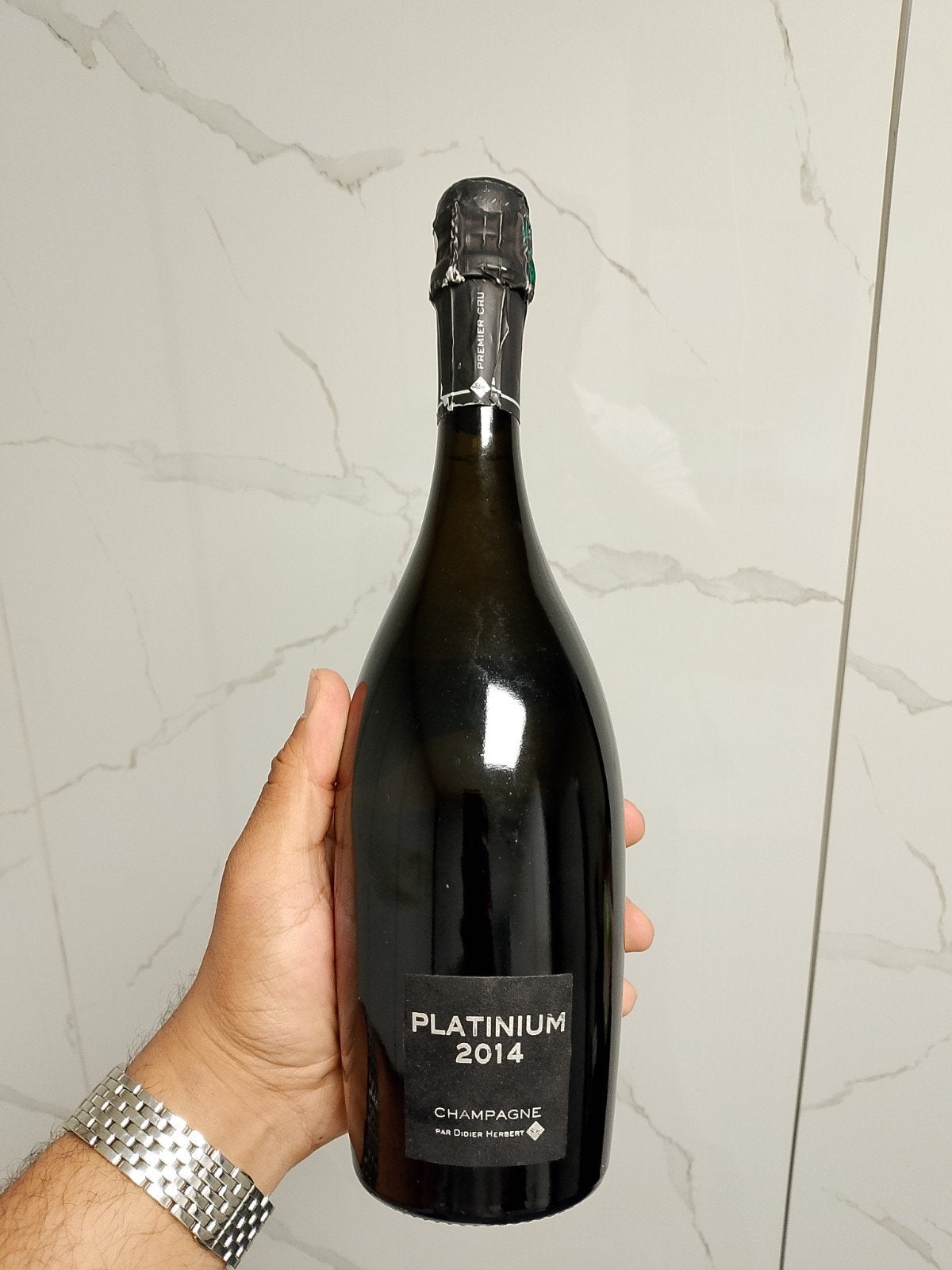Didier Herbert Platinium Millésime 2014 Champagne, Ophalen of Verzenden, Champagne