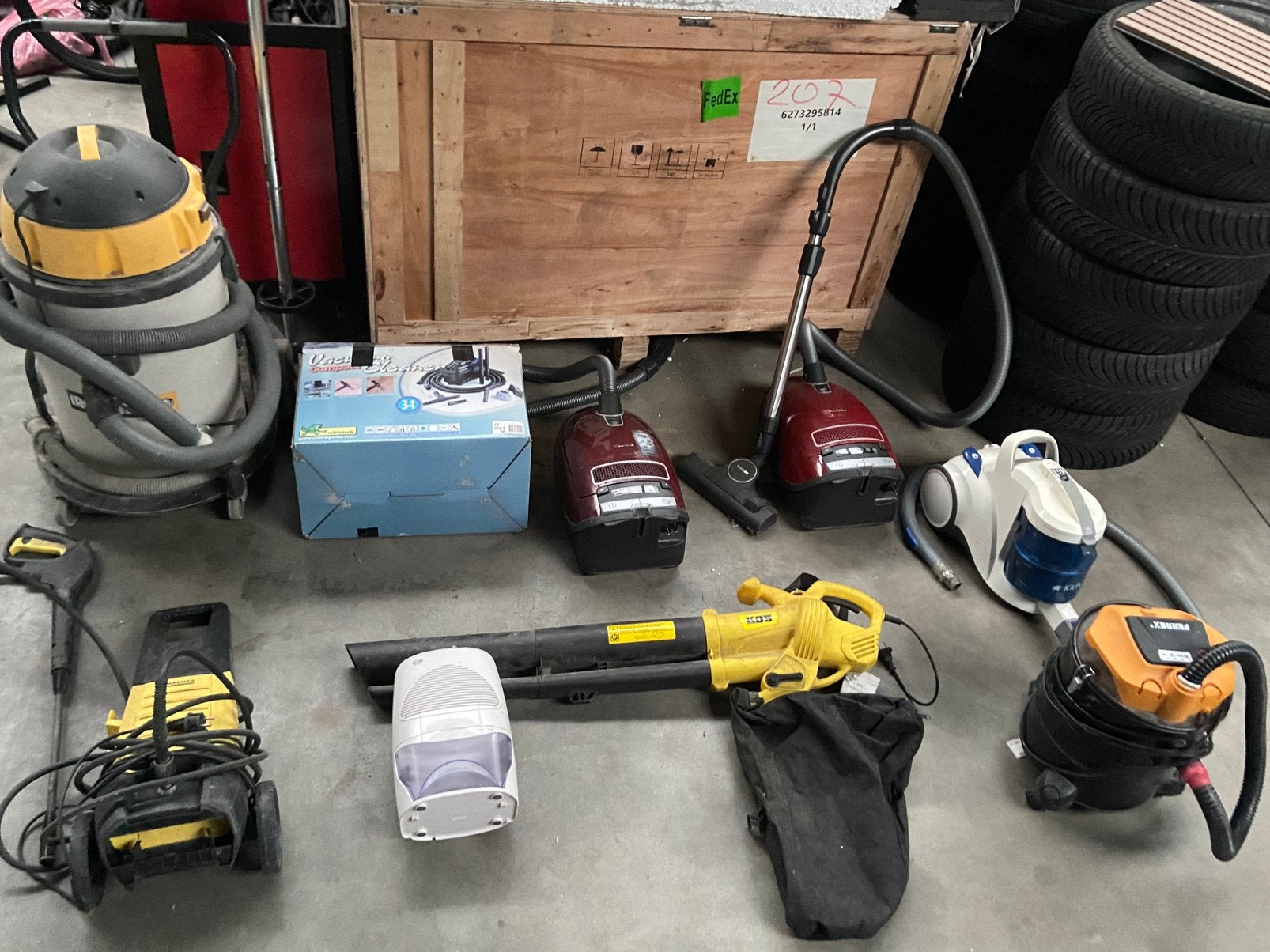 VENTES DE GARAGE , Electroménager, Aspirateurs, Utilisé, Enlèvement