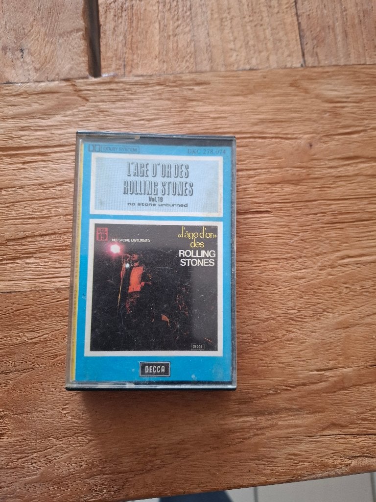 muziek cassetten rolling stones, Ophalen of Verzenden