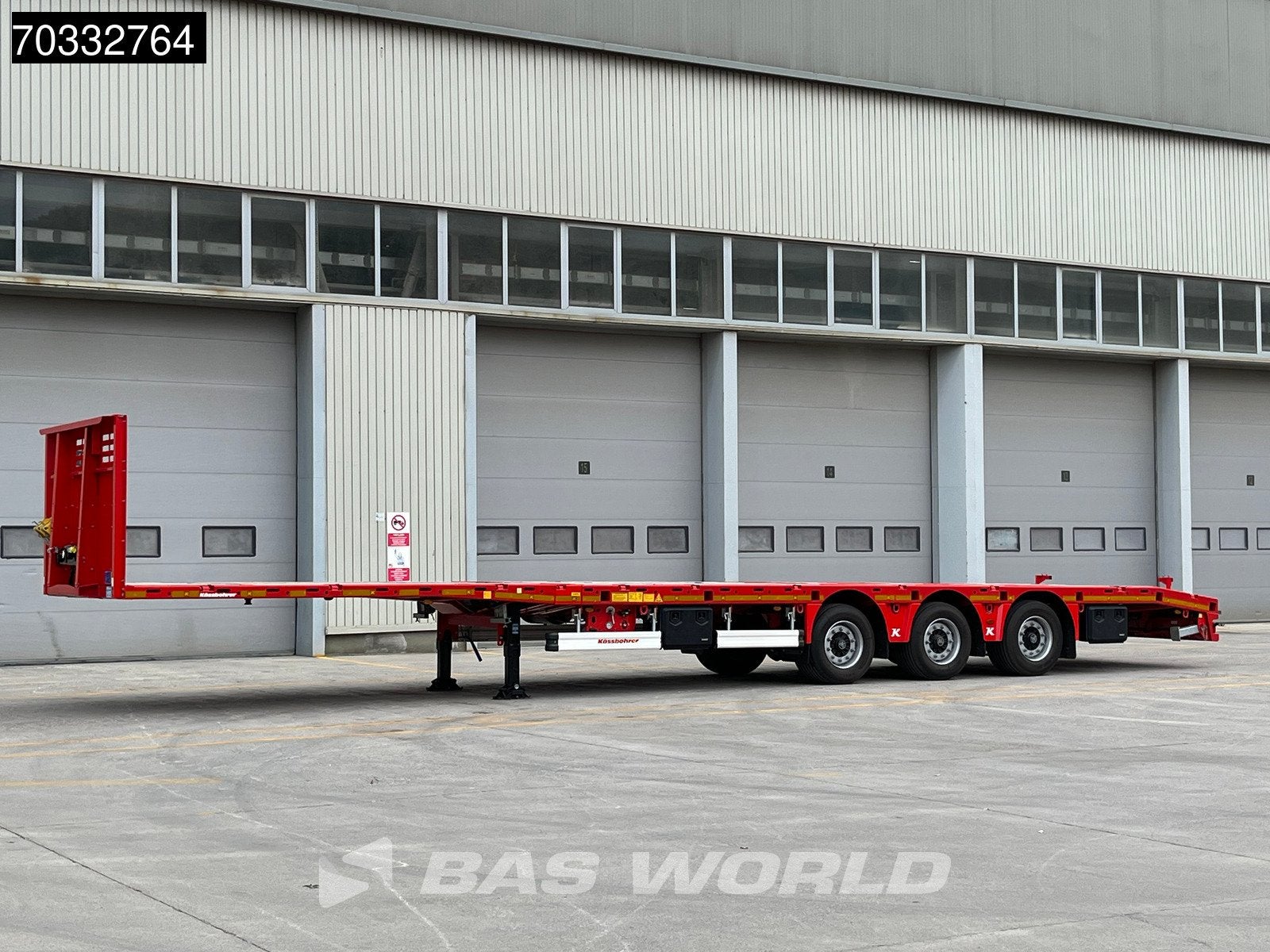 Kässbohrer 3 essieux mega extendable HD platform, Autos, Rouge, Achat, Entreprise, Autres carburants