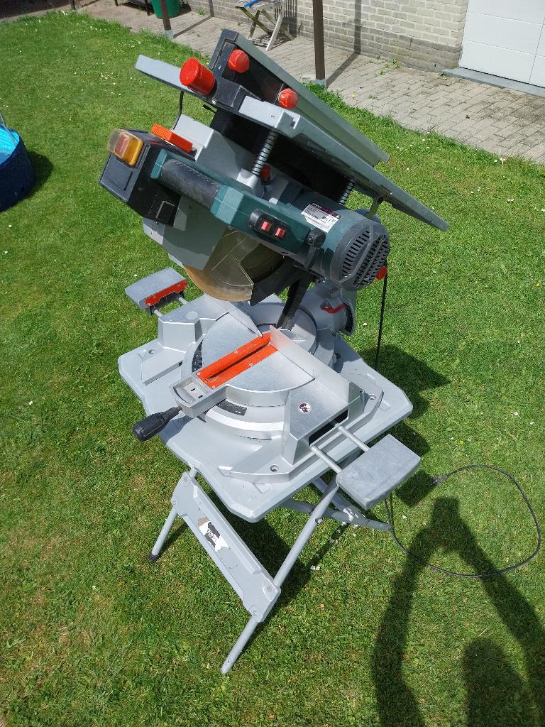 Afkortzaag combi tafelzaag, Ophalen, Gebruikt, 70 mm of meer, Afkortzaag