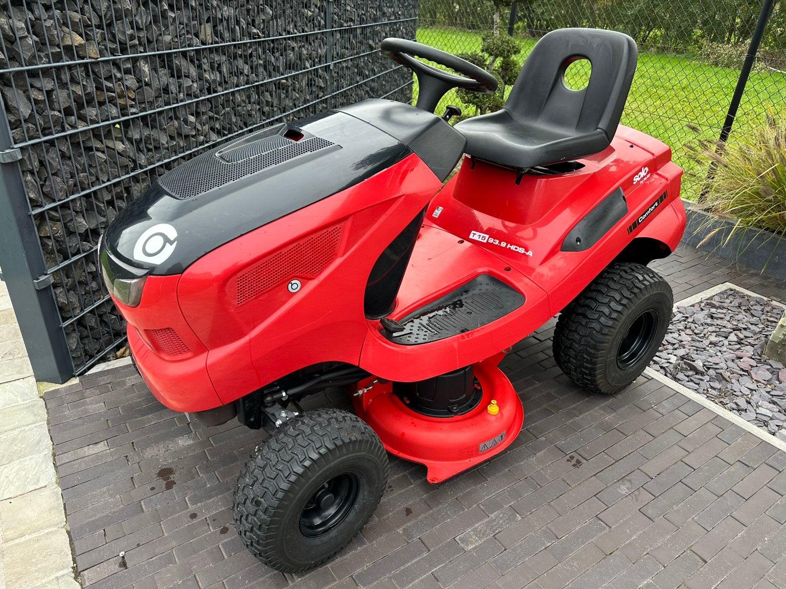 SOLO by ALKO T15 93.9. HDS A. Mulcher, Ophalen, Zo goed als nieuw