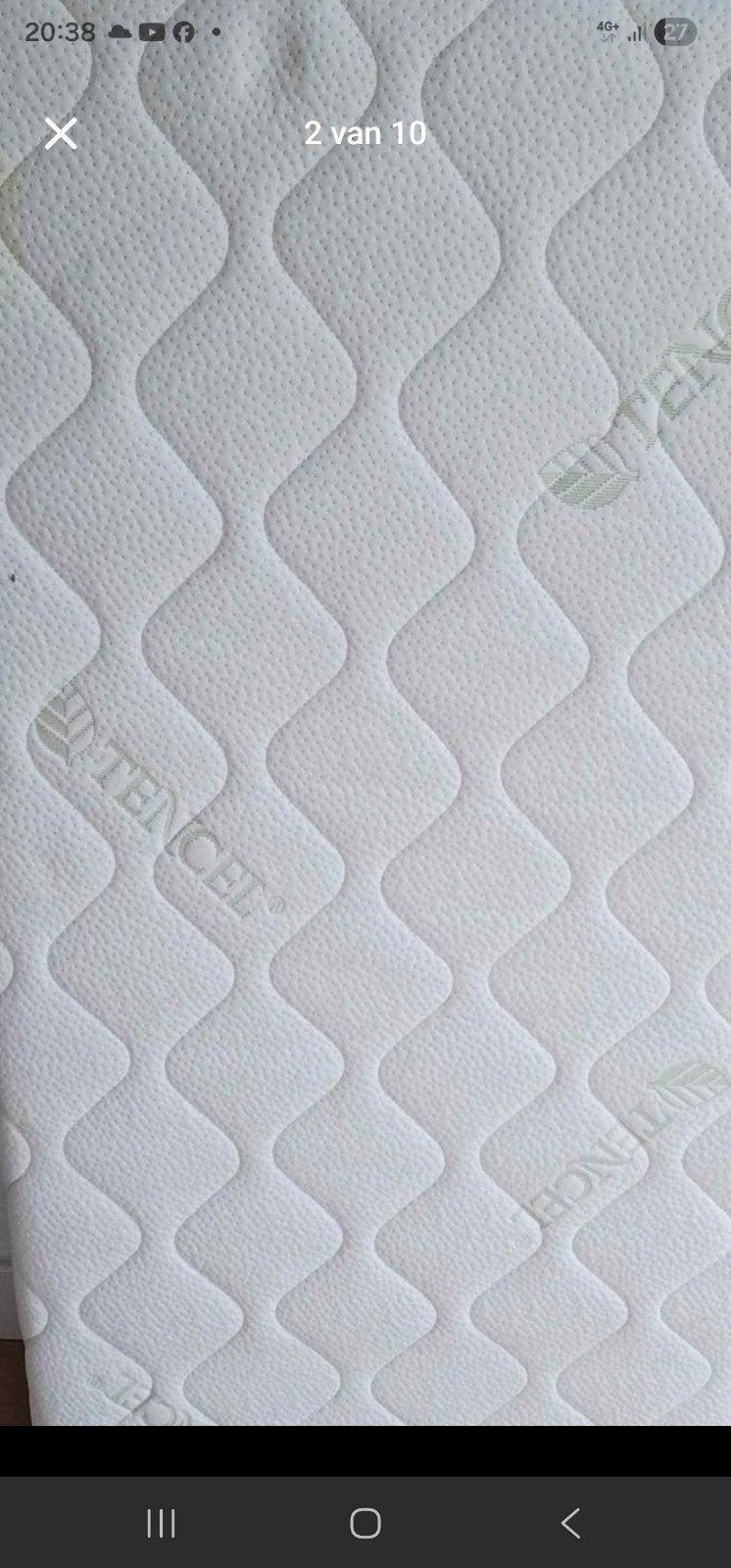 Matras, Ophalen of Verzenden, 200 cm, Matras