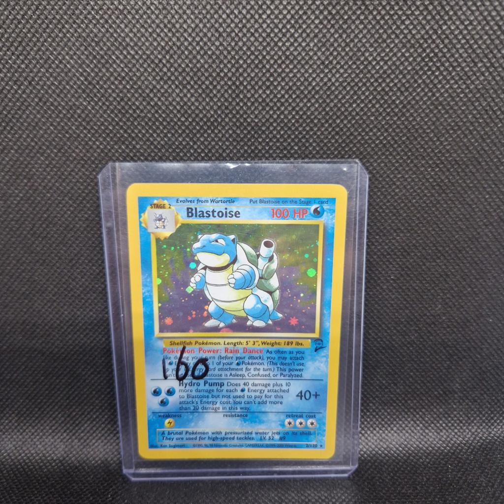 Blastoise Base Set 2 Excellent, Ophalen of Verzenden