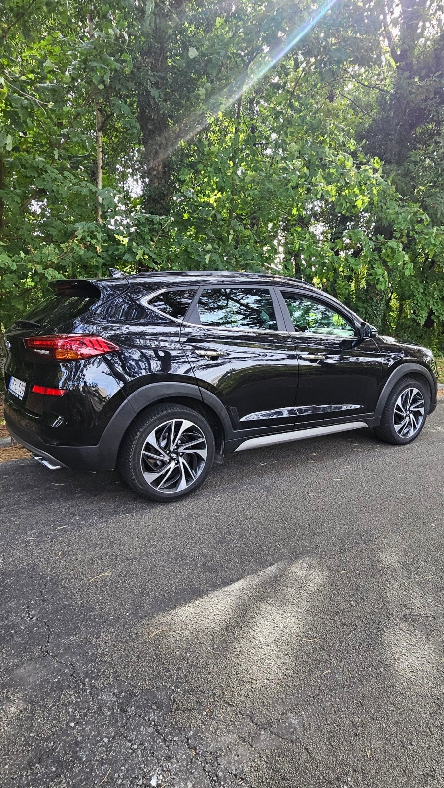 hyundai Tucson 2020 Diesel automatique, Auto's, Automaat, Zwart, Leder, 5 deurs