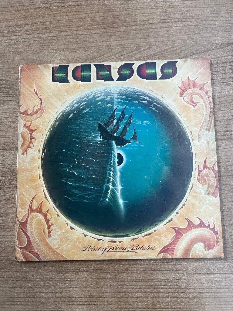 KANSAS - POINT OF KNOW RETURN, LP, Enlèvement ou Envoi, Rock progressif, Utilisé