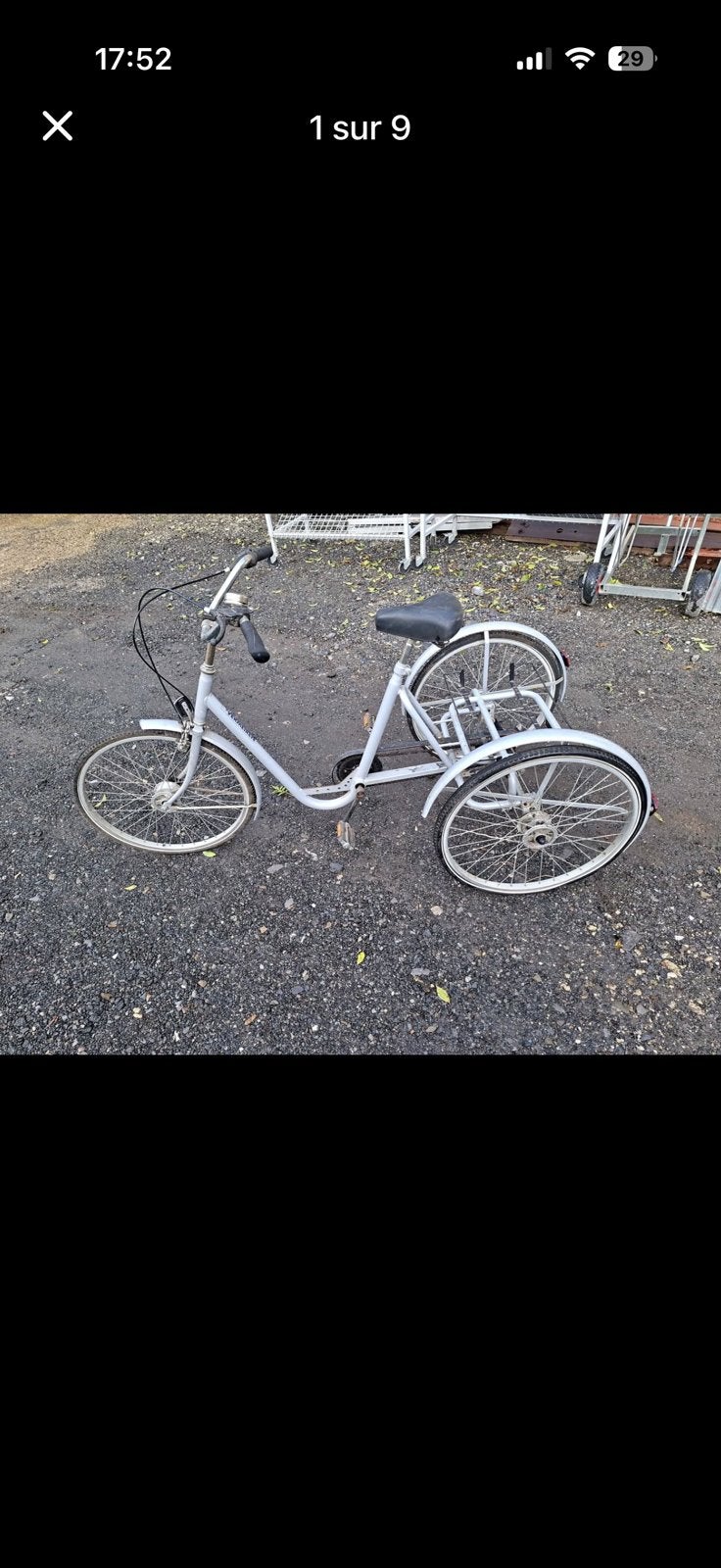 Trycicle, Vélos & Vélomoteurs, Enlèvement, Comme neuf