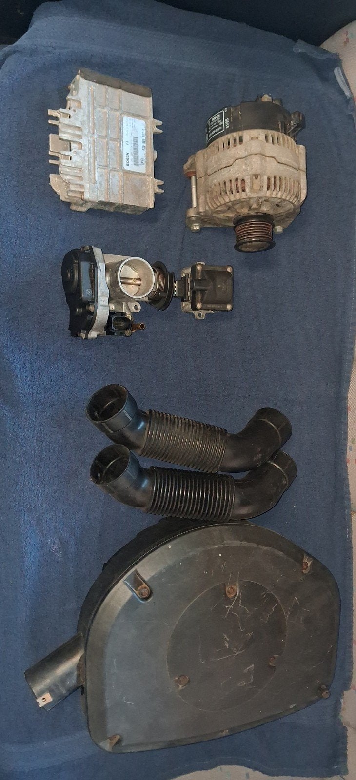 VW Polo 6N 1996 – originele onderdelen te koop – ECU, teller, Auto-onderdelen, Ophalen, Gebruikt, Volkswagen