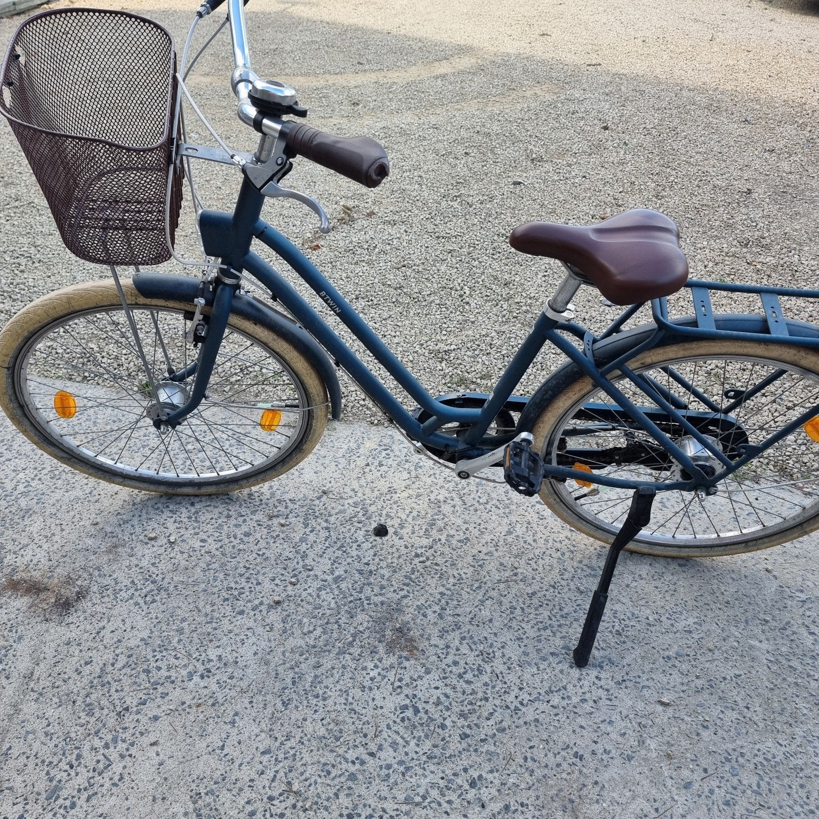 meisjesfiets 26 inch, Fietsen en Brommers, Ophalen, Gebruikt, Mandje