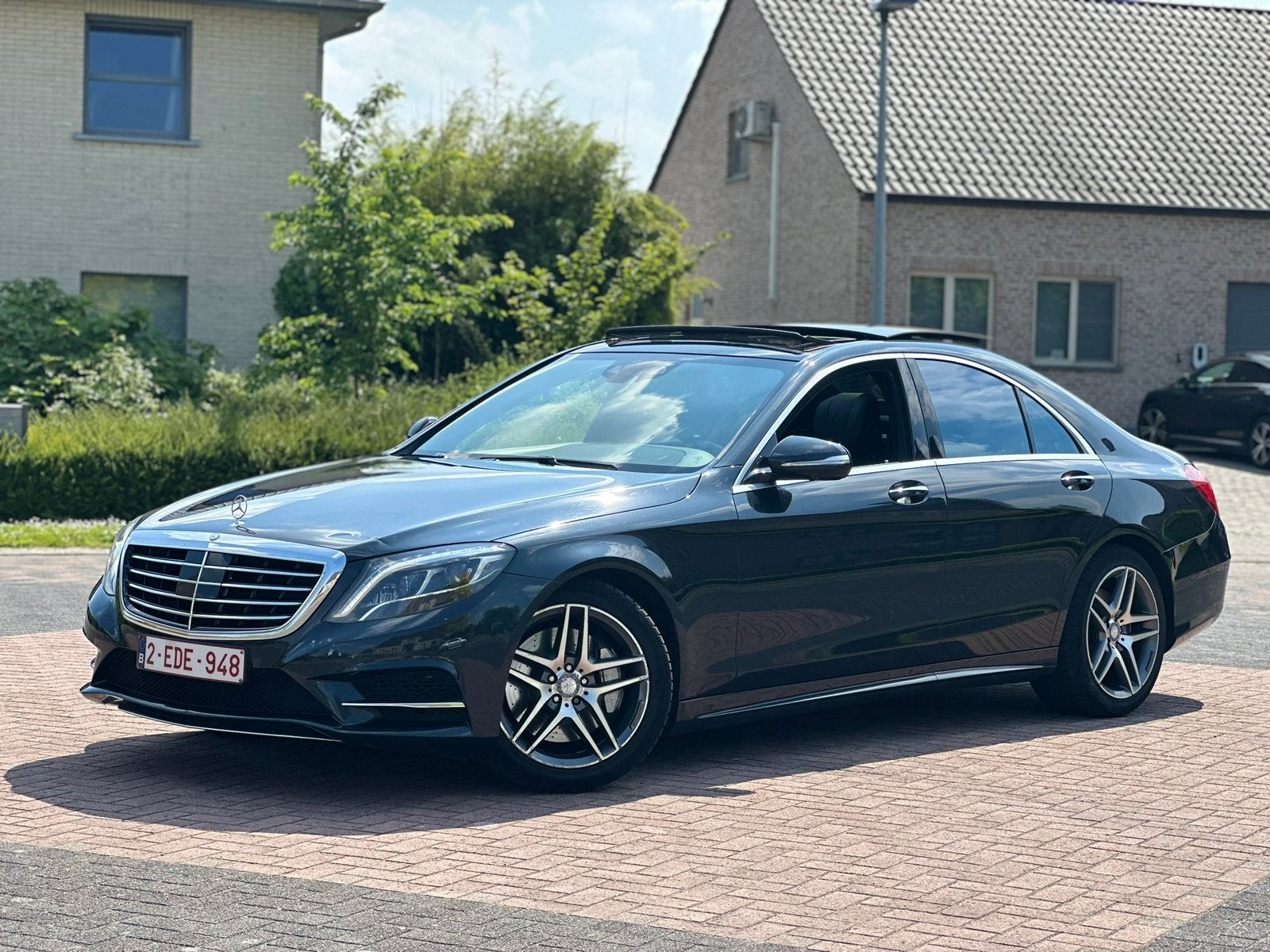 Mercedes S350 Amg Line, Auto's, Mercedes-Benz, Automaat, 4 deurs, Overige kleuren, Leder