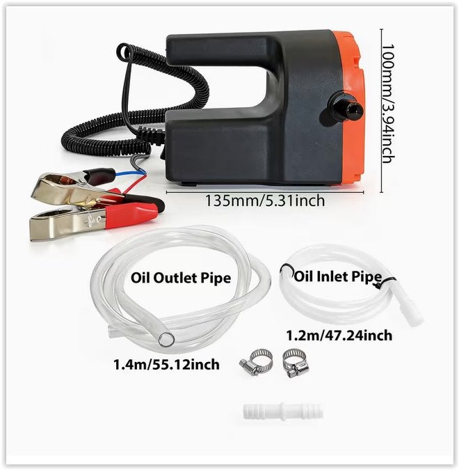 1/ Pompe à huile électrique 12V Rouge-Noir, Pompe à carbura, Autos : Pièces & Accessoires, Enlèvement ou Envoi, Neuf