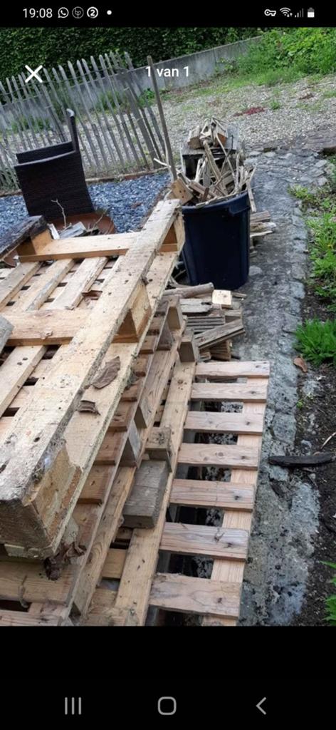 Gratis hout vd kachel, Doe-het-zelf en Bouw, Hout en Planken, Ophalen