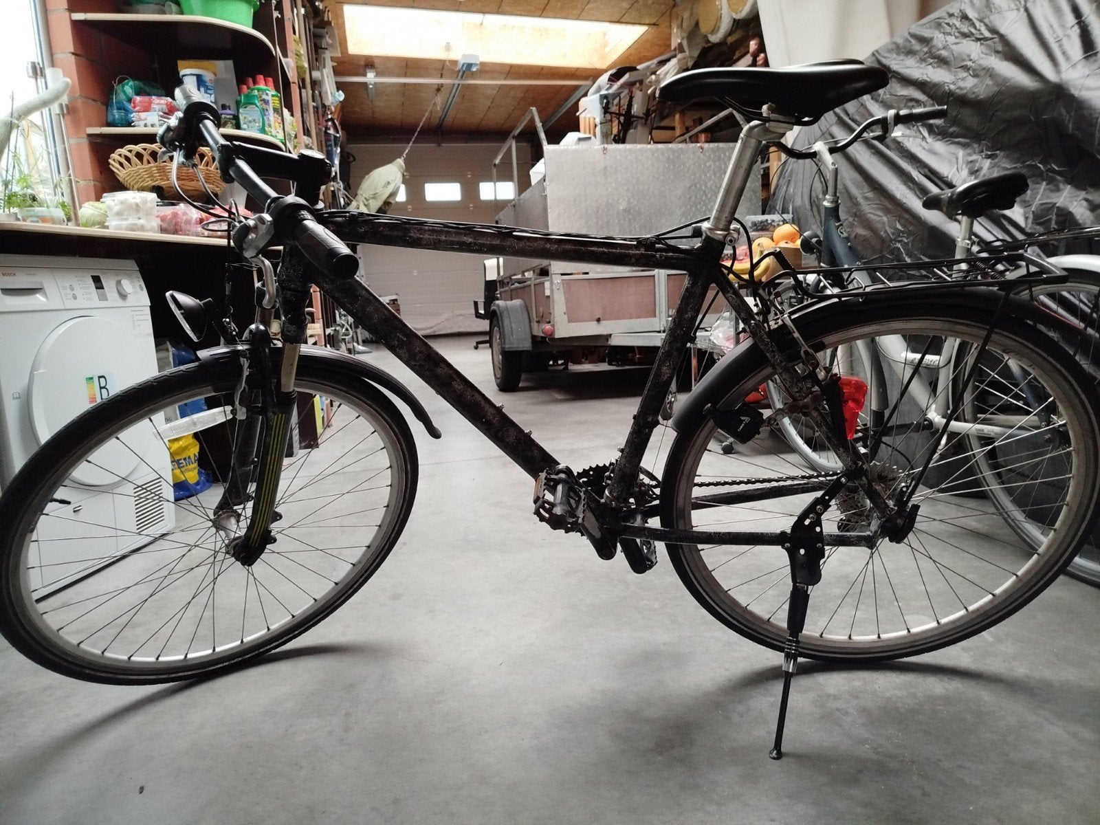 aluminium herenfiets, Fietsen en Brommers, Elektrische fietsen, Ophalen of Verzenden